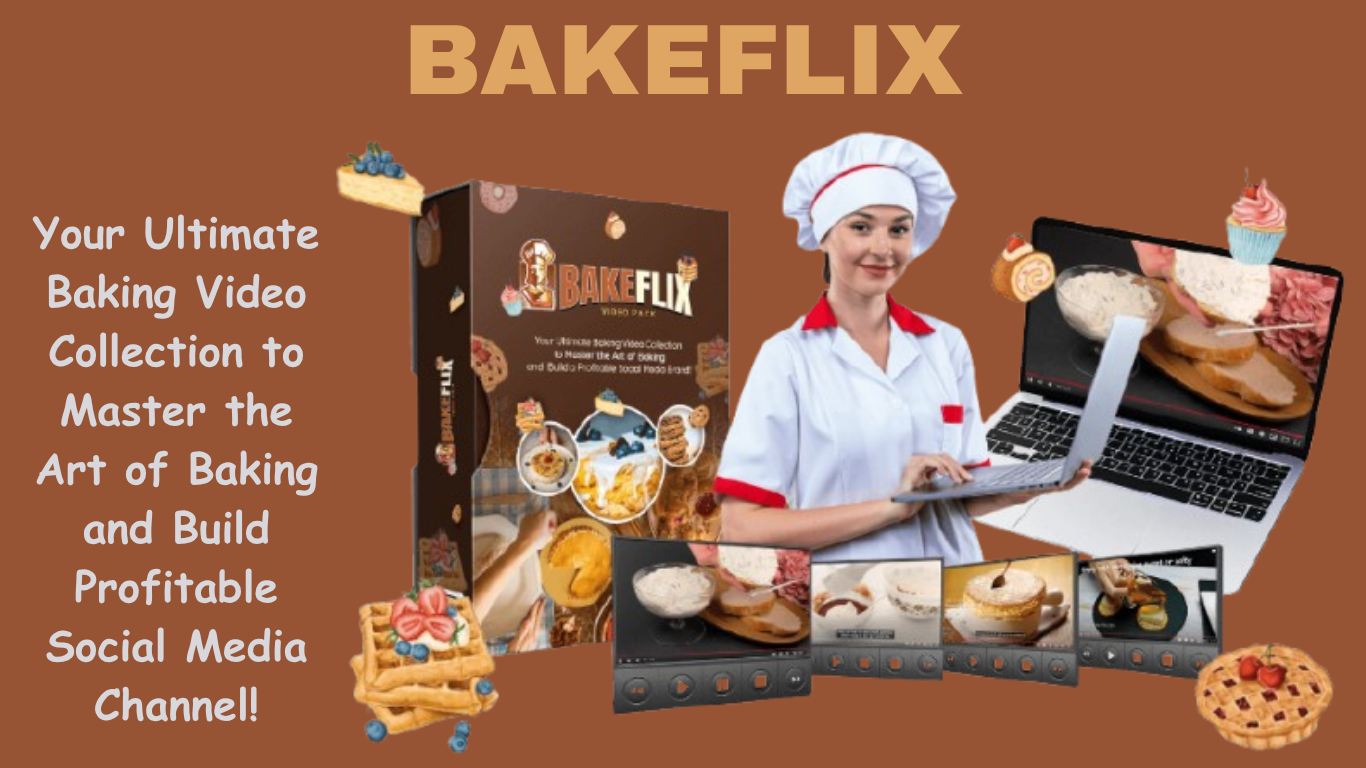 BakeFlix baking video tutorial platform